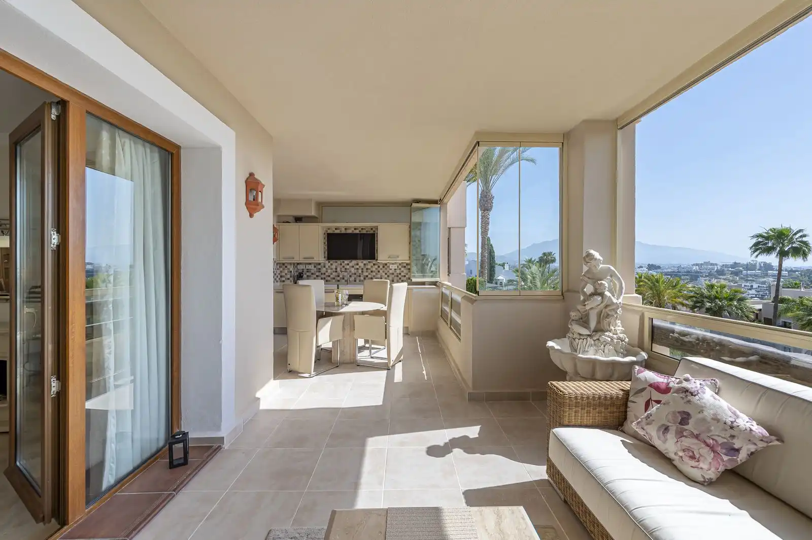 Terraza de Apartamento en venta en Estepona con Terraza, Trastero y Amueblado