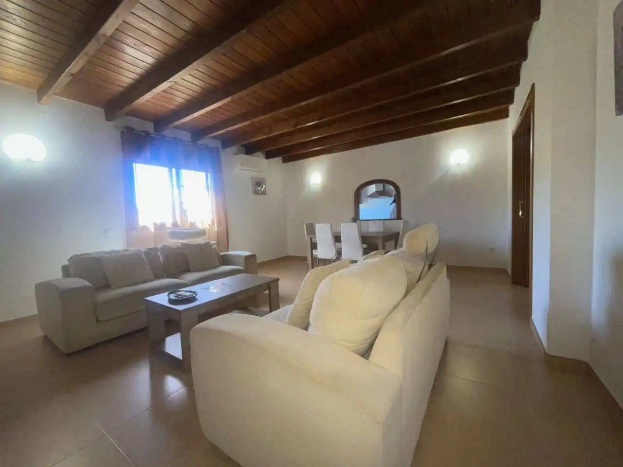 Sala de estar de Casa o chalet de alquiler en Estepona con Calefacción, Jardín privado y Terraza
