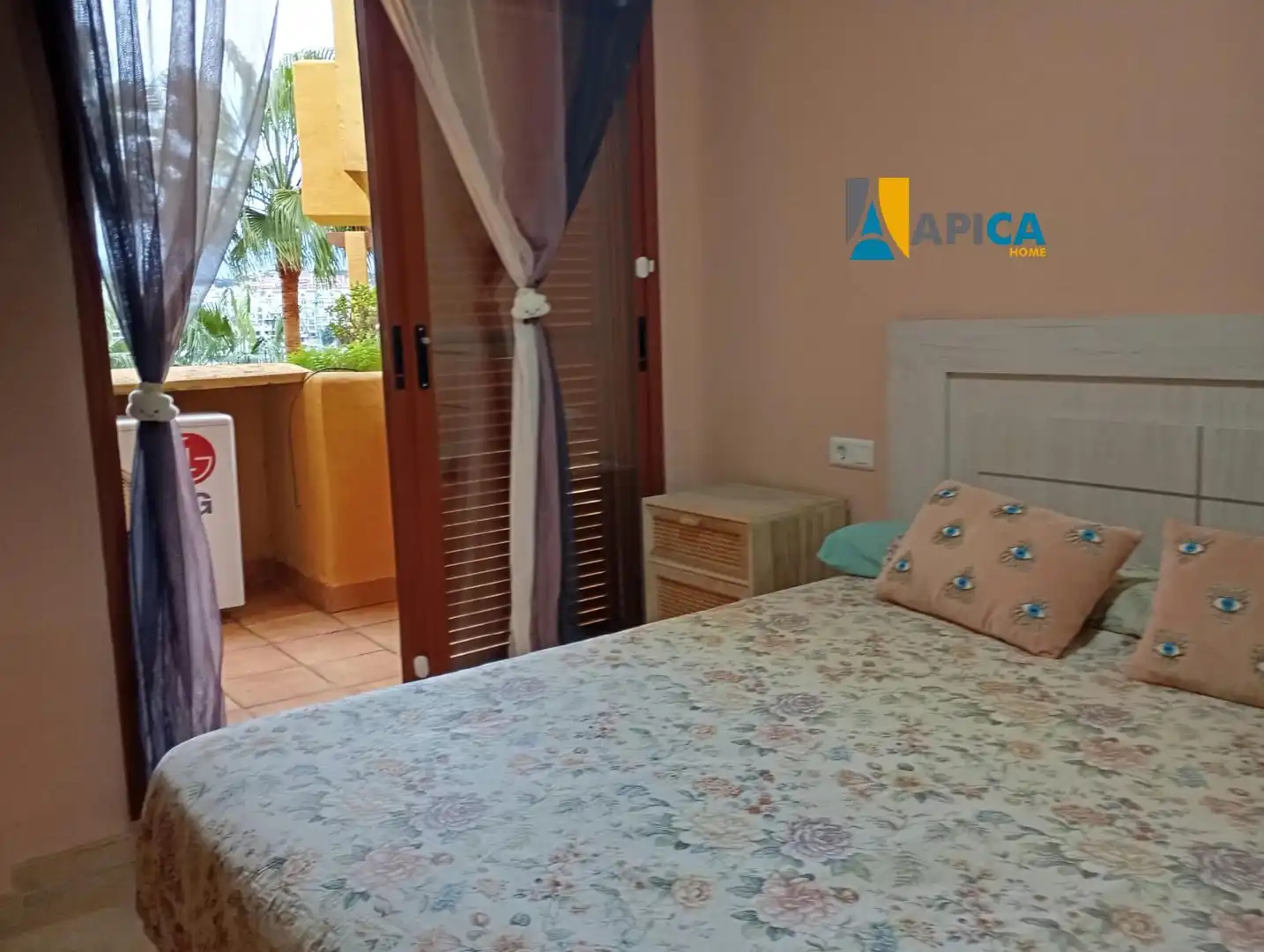 Bedroom of Flat for sale in Manilva  with Air Conditioner, Swimming Pool and Furnished