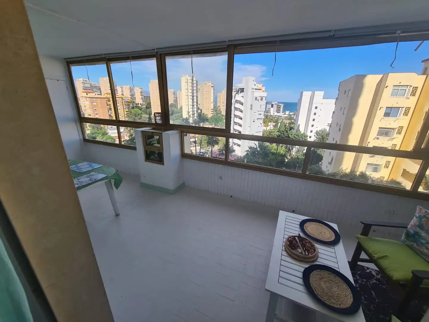Balcony of Flat for rent in Torremolinos  with Terrace, Furnished and Oven