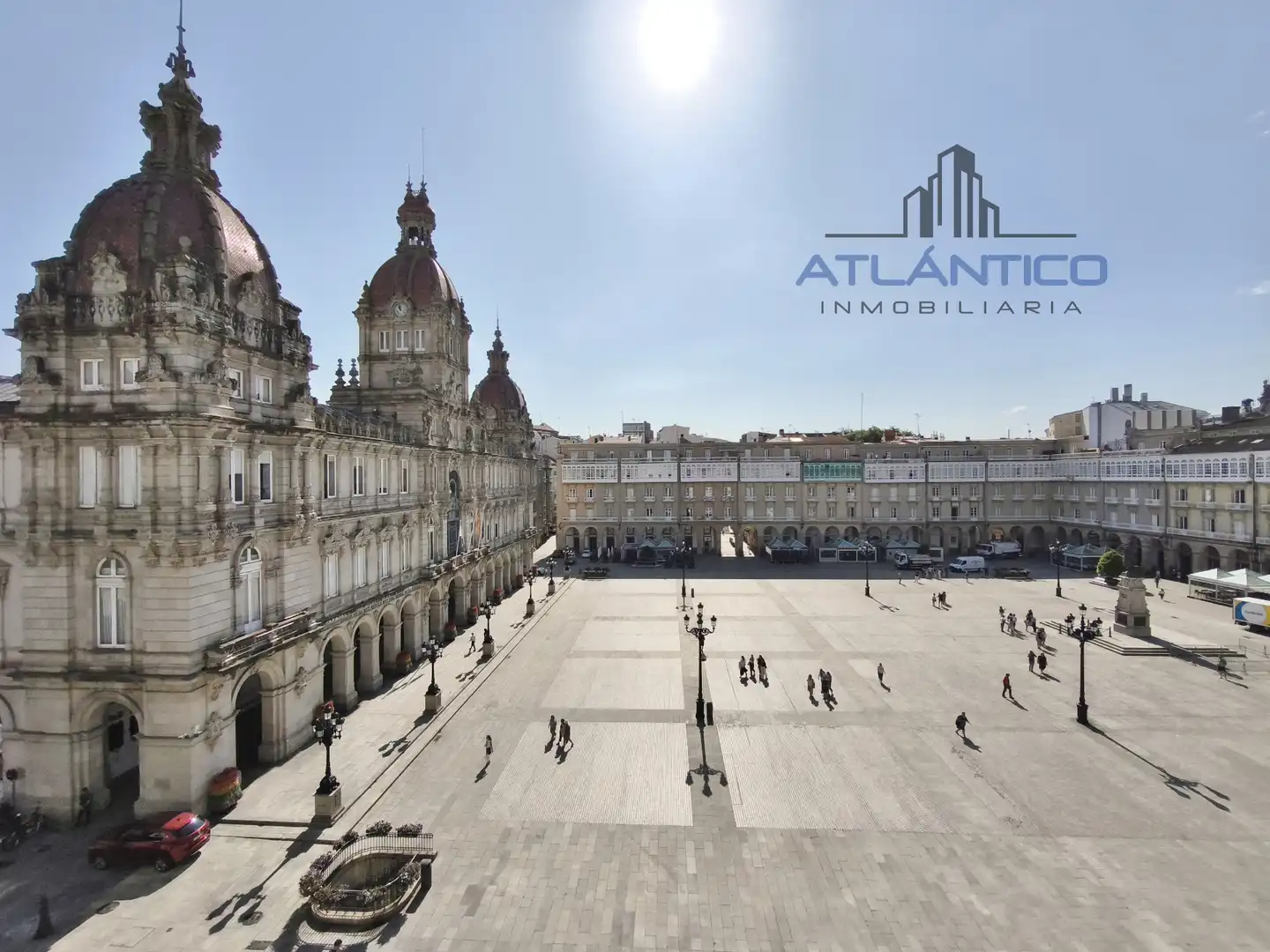Flat with terrace to rent in Praza de María Pita