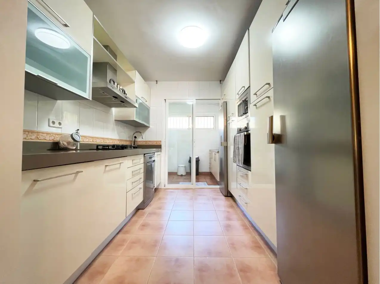Cocina de Casa adosada en venta en Rincón de la Victoria con Jardín privado, Terraza y Trastero