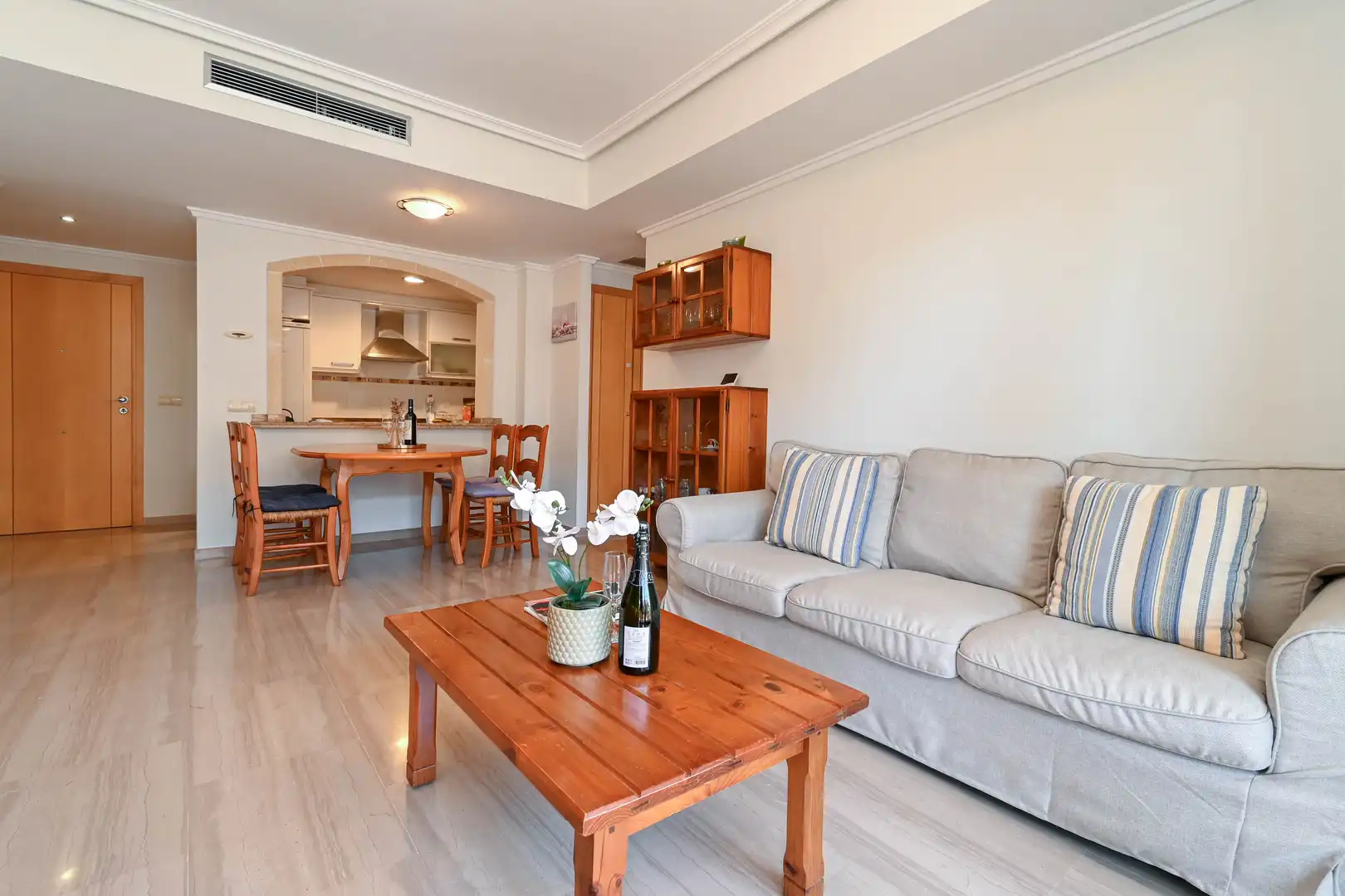 Living room of Apartments for sale in Jávea / Xàbia  with Air Conditioner, Terrace and Community pool