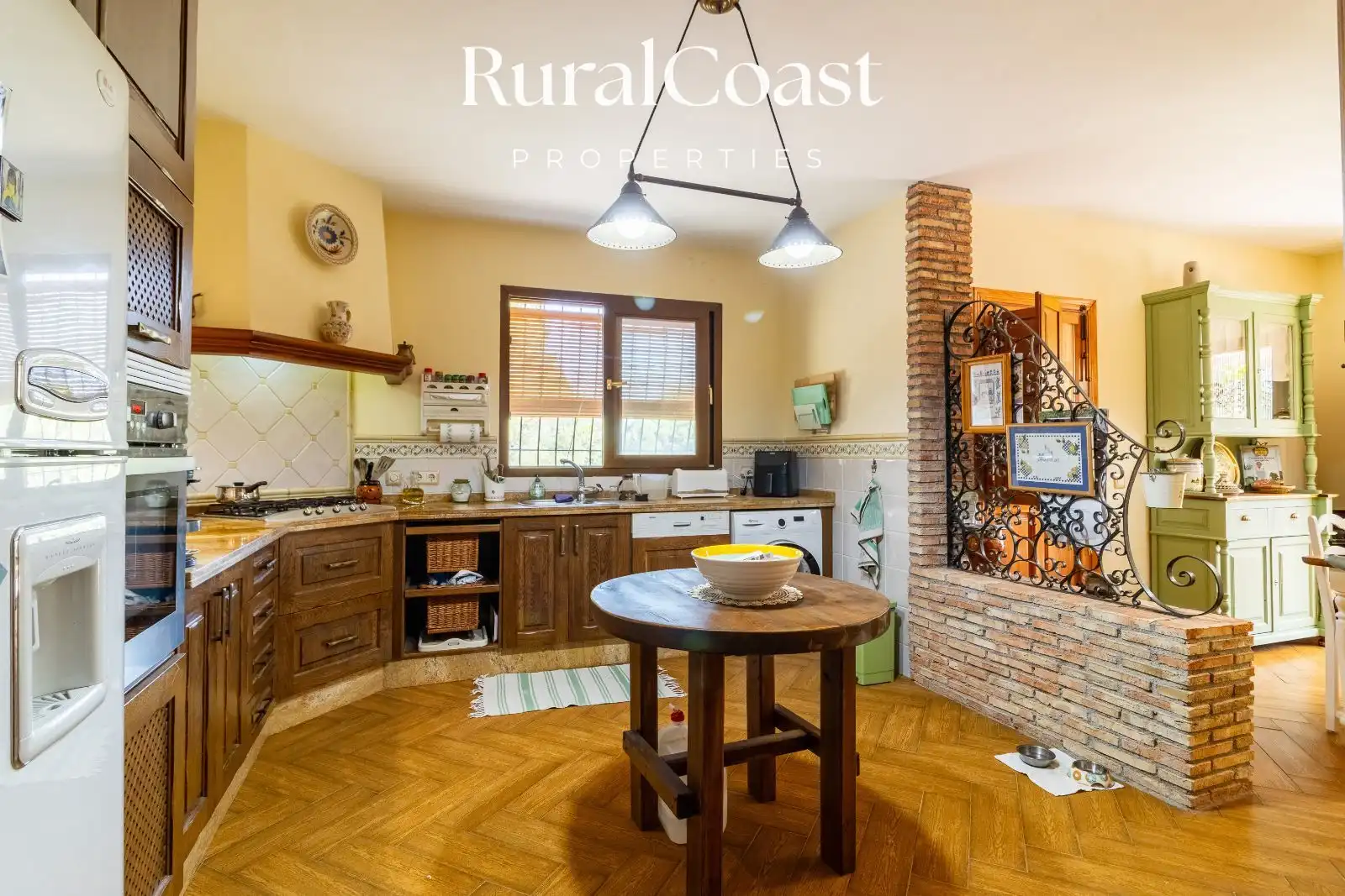 Cocina de Casa o chalet en venta en Tibi con Aire acondicionado, Calefacción y Jardín privado