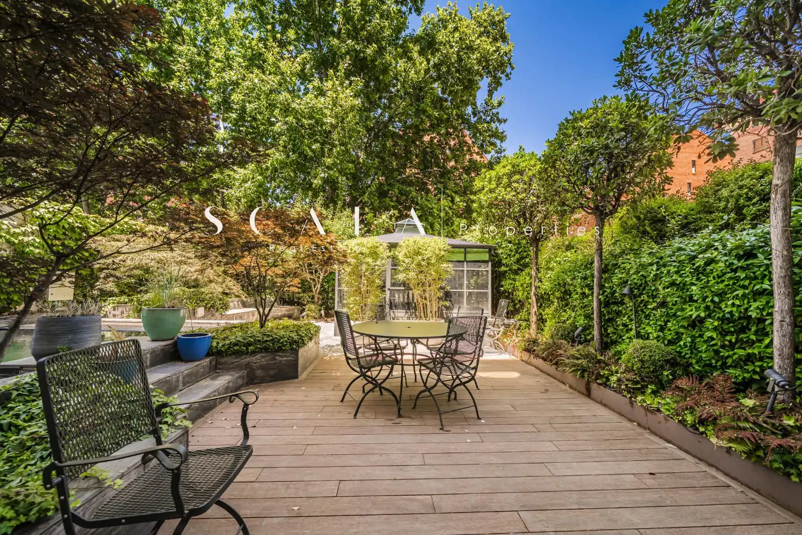 Terrasse von Wohnung zur Miete in Madrid mit Klimaanlage, Heizung und Privatgarten