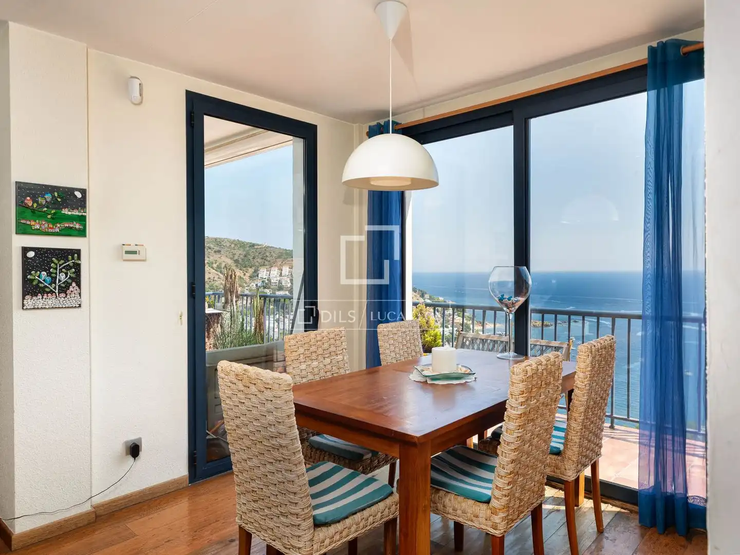 Comedor de Casa o chalet en venta en Roses con Calefacción, Jardín privado y Terraza
