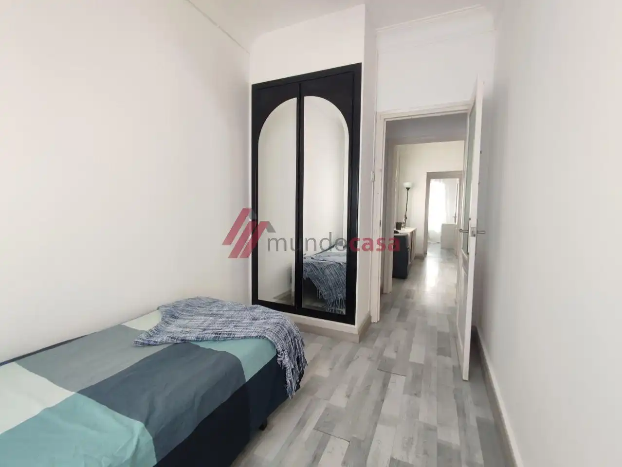 Bedroom of Flat for rent in Ferrol  with Heating and Furnished