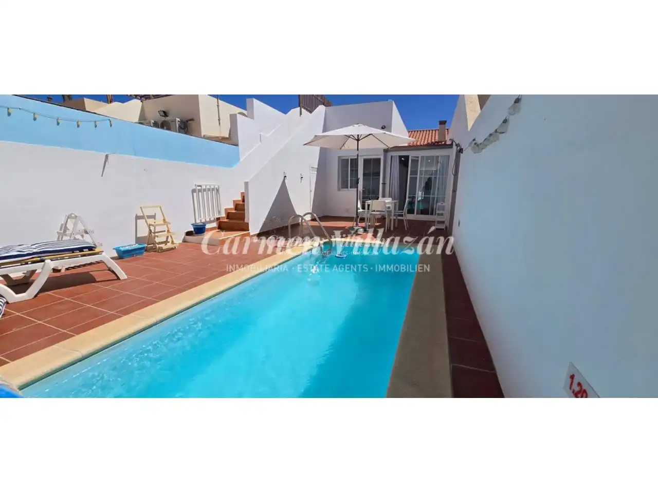 Vista exterior de Casa o chalet en venta en Caleta de Fuste