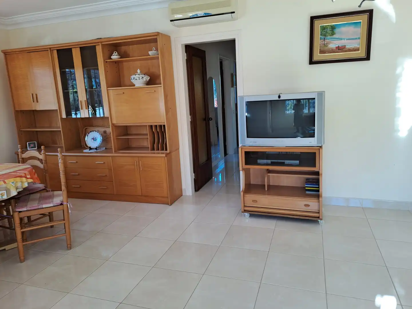 Wohnzimmer von Haus oder Chalet zum Verkauf in Cunit mit Klimaanlage, Privatgarten und Terrasse
