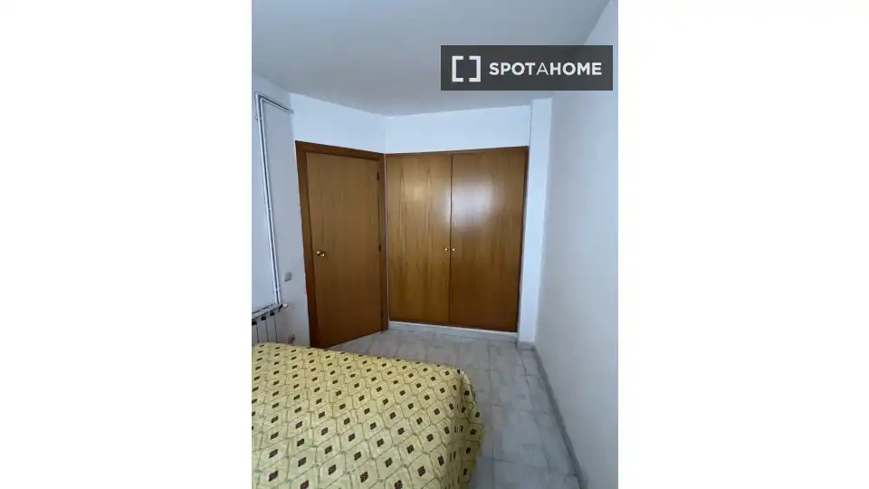Schlafzimmer von Wohnungen zur untervermieten in Vilassar de Mar mit Klimaanlage, Terrasse und Möbliert