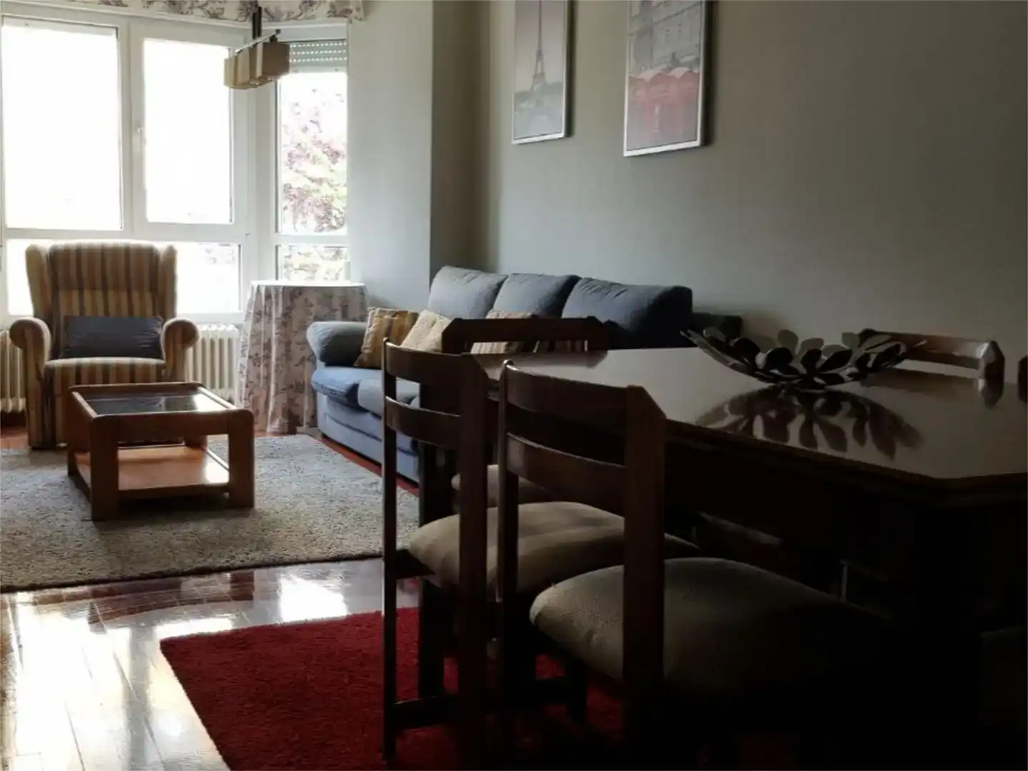 Sala de estar de Piso de alquiler en Residencia - Abella