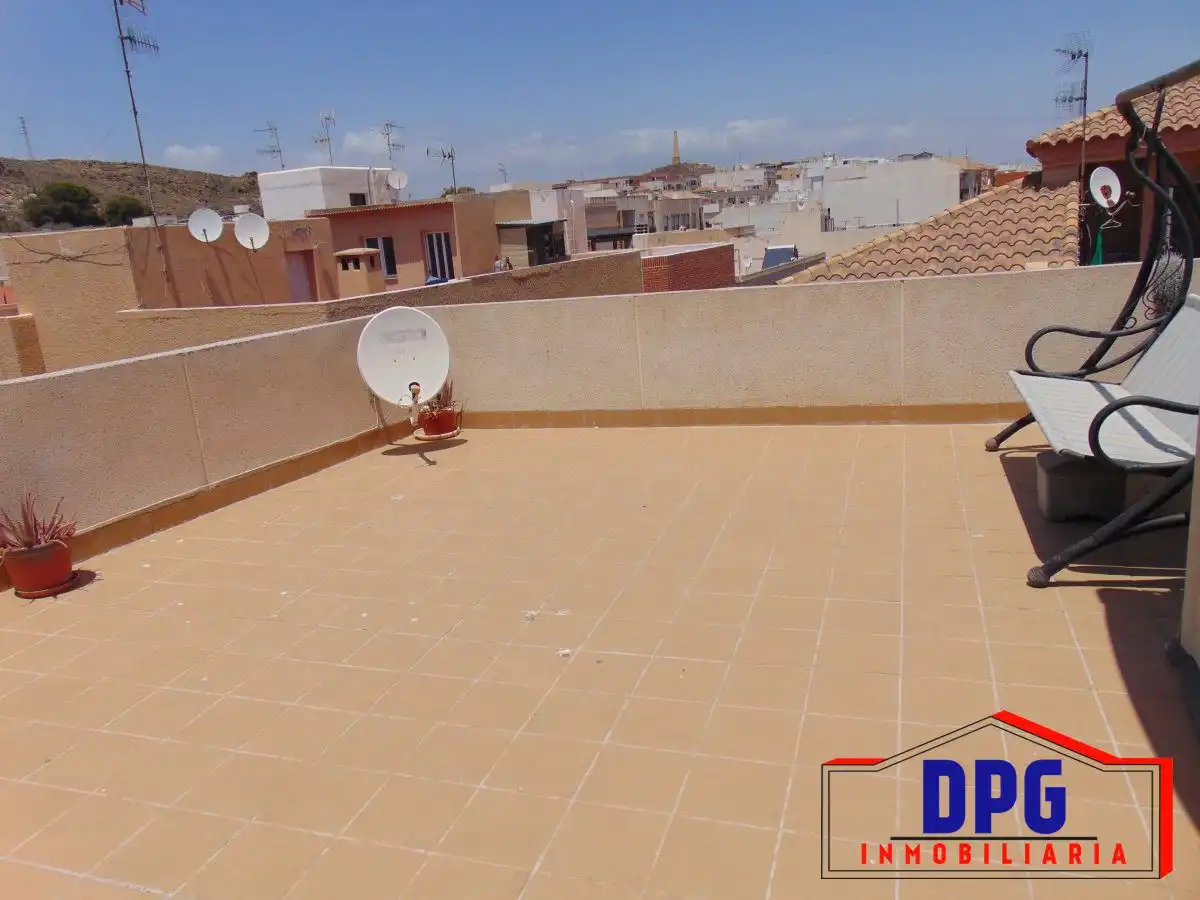 Terraza de Apartamento en venta en Garrucha con Aire acondicionado y Amueblado