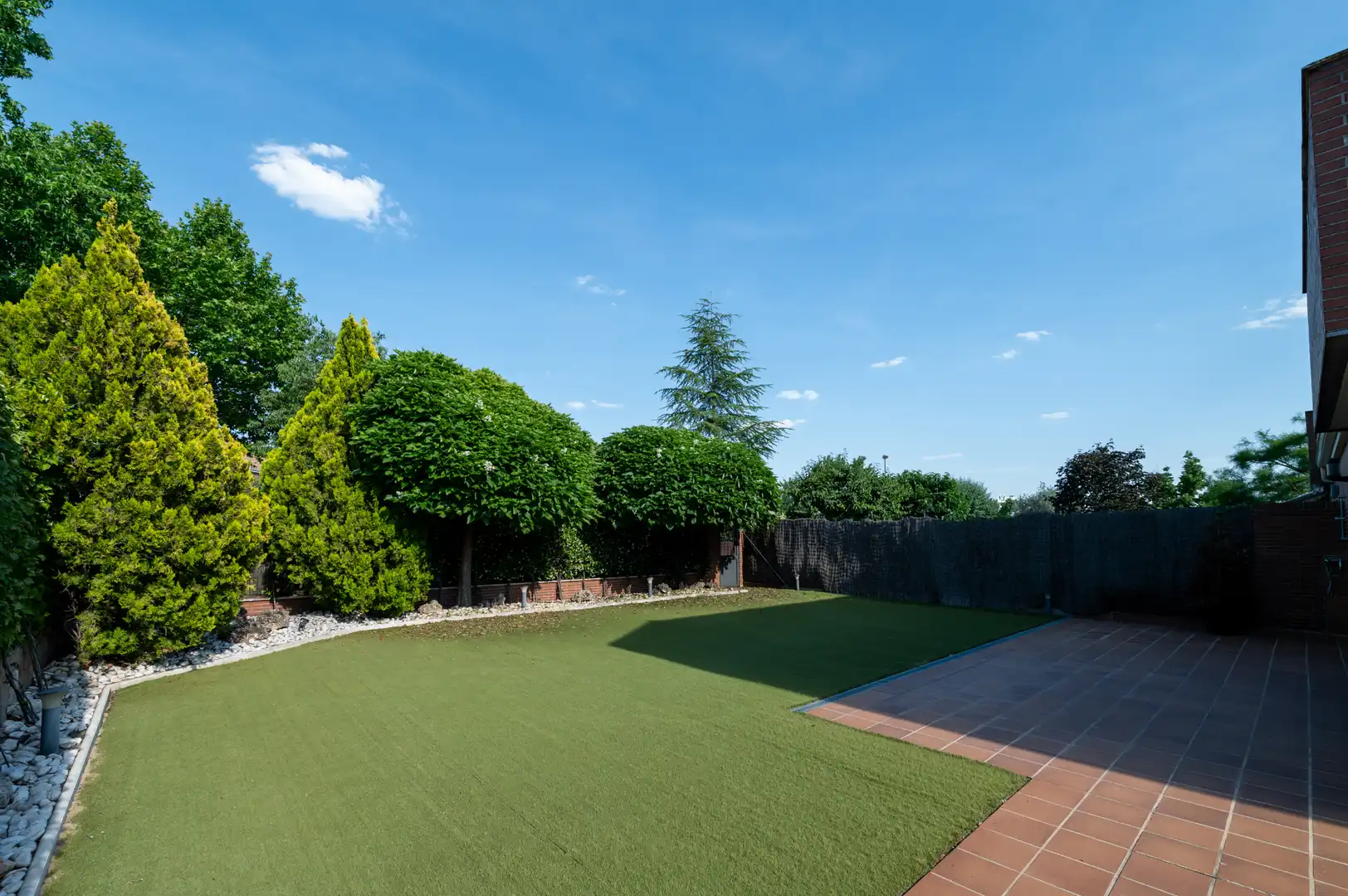 Jardí de Casa o xalet en venda en Las Rozas de Madrid amb Aire condicionat, Calefacció i Jardí privat