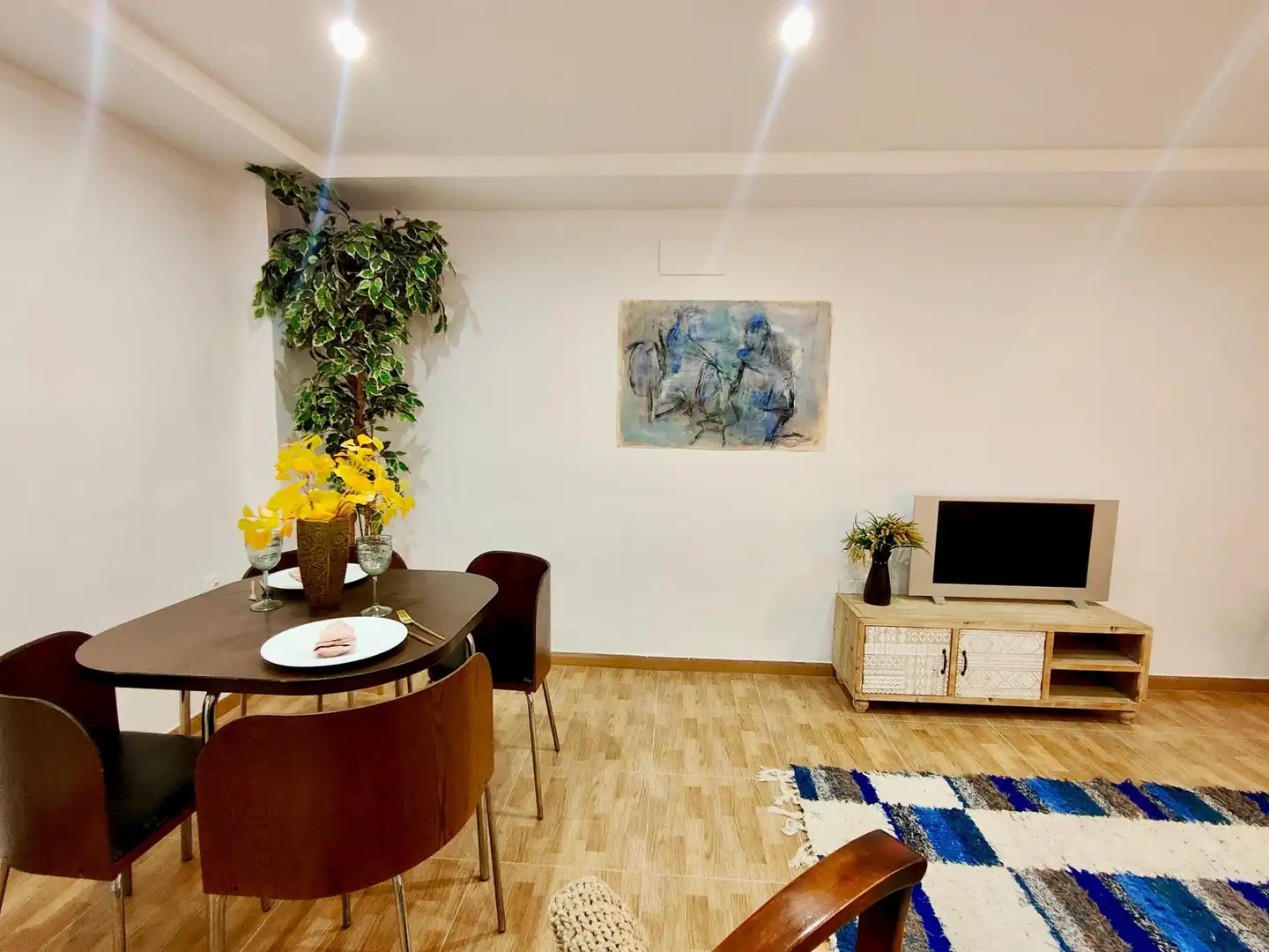 Living room of Flat for sale in Almería  with Terrace