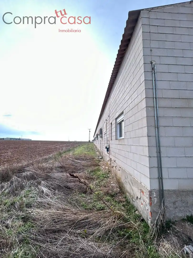 Vista exterior de Nave industrial en venta en Escalona del Prado
