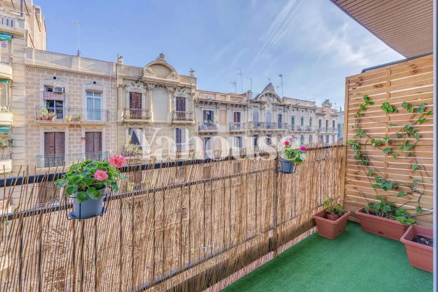 Terrasse von Wohnung zum Verkauf in Barcelona mit Klimaanlage, Heizung und Parkett