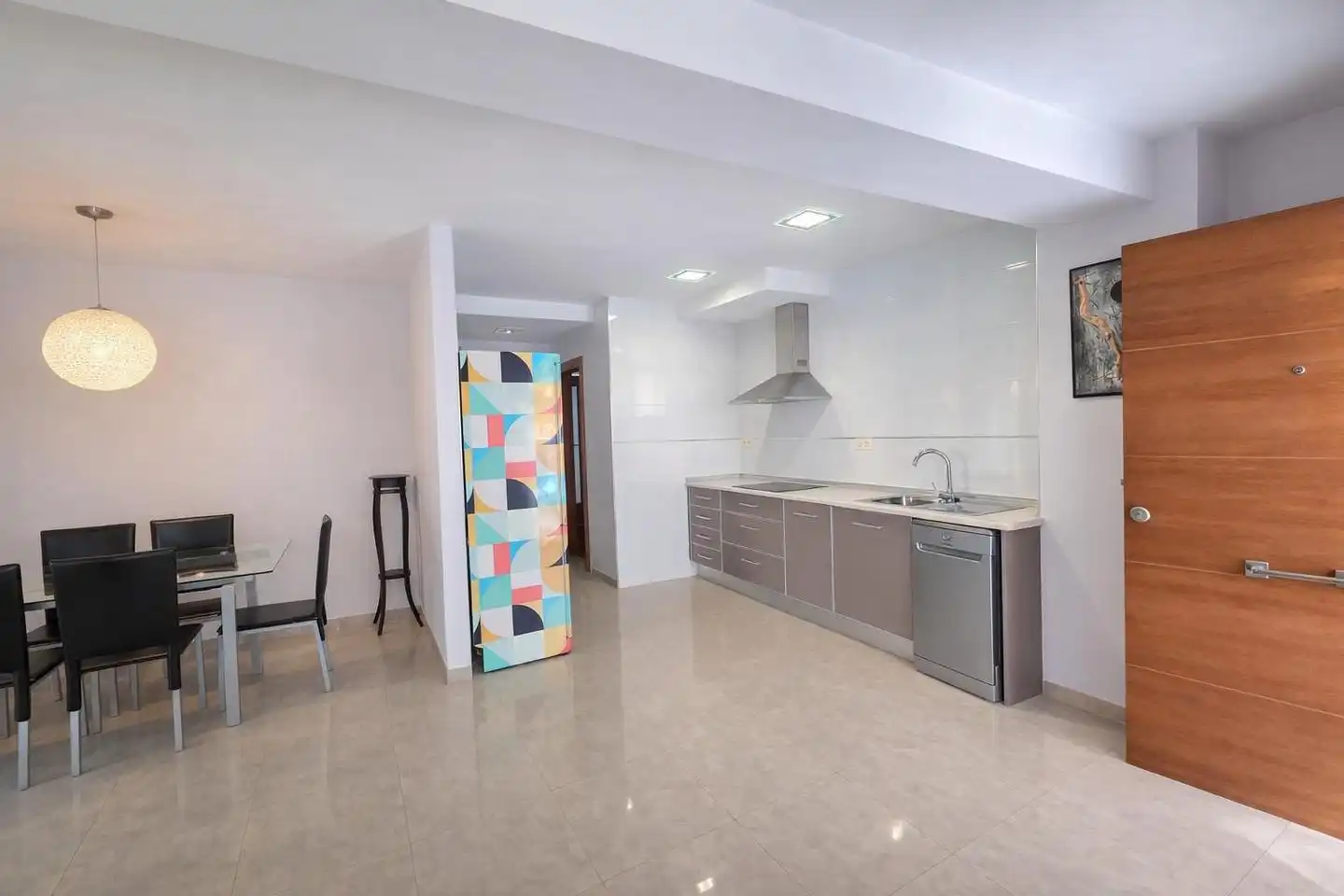 Cocina de Planta baja de alquiler en Elche / Elx con Aire acondicionado y Amueblado
