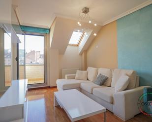 Living room of Attic for sale in Langreo  with Heating, Terrace and Storage room