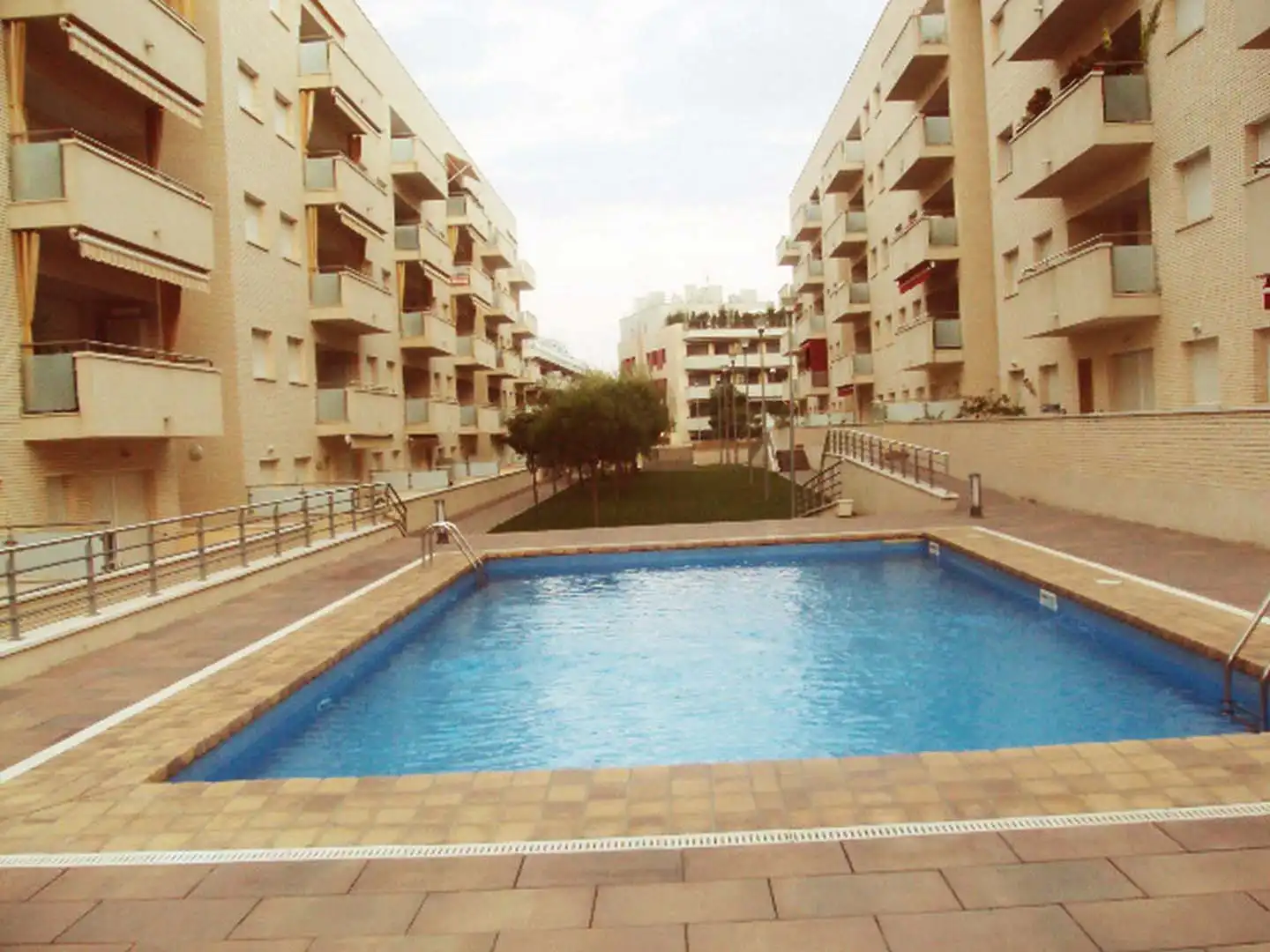 Swimming pool of Flat for sale in Lloret de Mar  with Air Conditioner, Terrace and Furnished