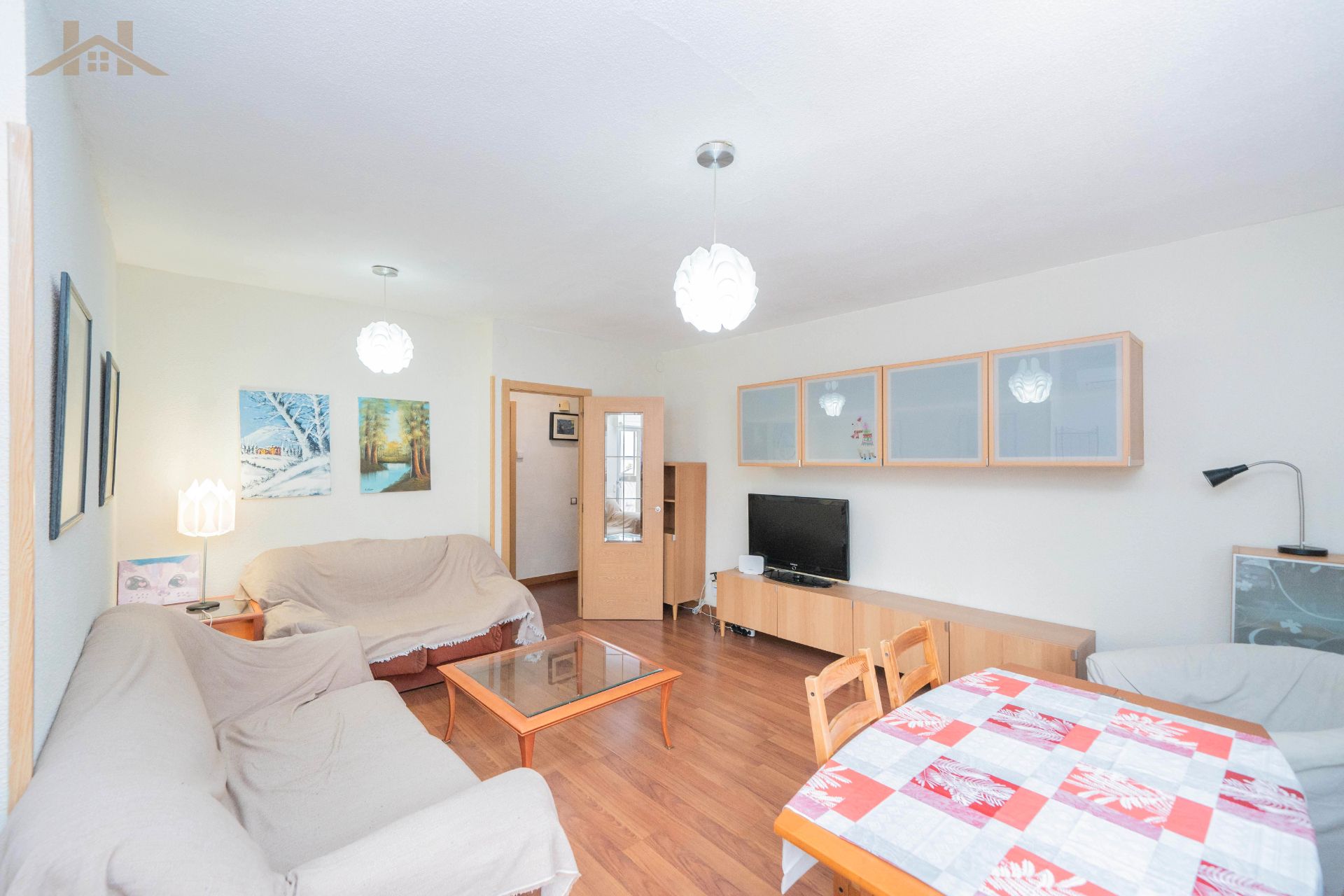 Living room of Flat for sale in Villaviciosa de Odón  with Air Conditioner, Heating and Terrace