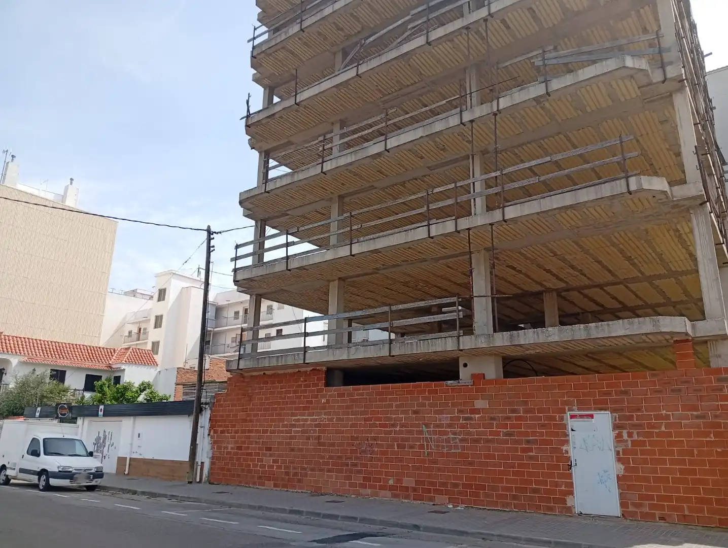 Vista exterior de Piso en venta en Nules