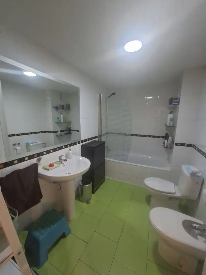 Bathroom of Flat for sale in Plasencia  with Air Conditioner and Heating