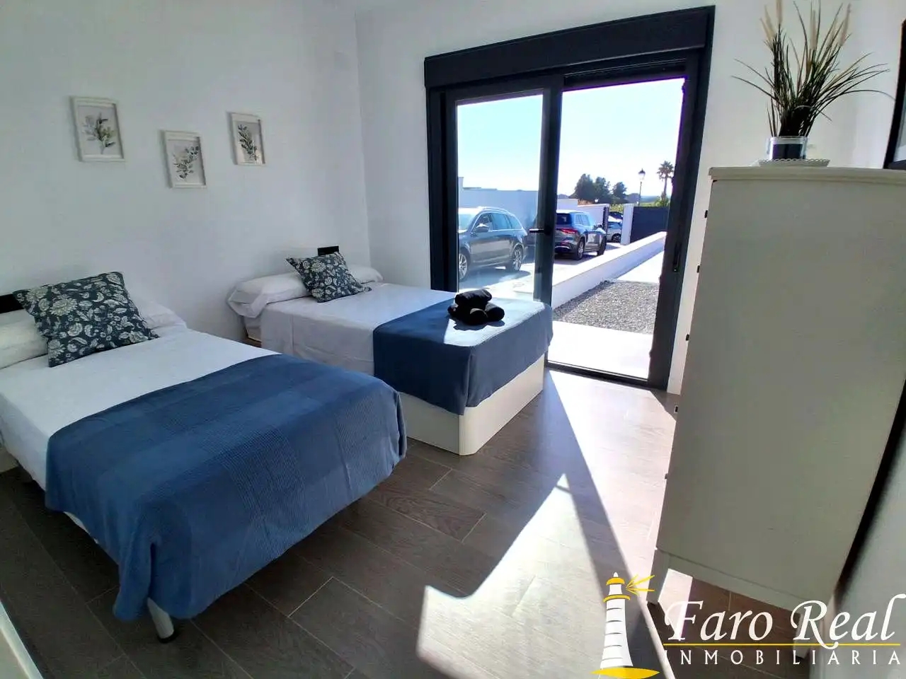 Bedroom of Houses for rent in Sanlúcar de Barrameda  with Air Conditioner, Private garden and Swimming Pool