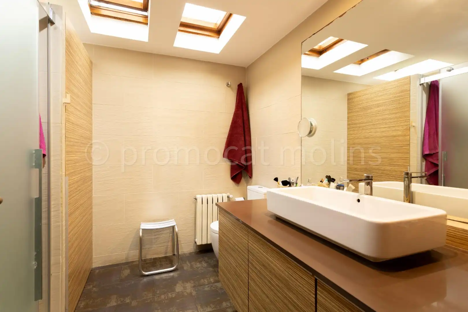 Baño de Casa o chalet en venta en Molins de Rei con Aire acondicionado, Calefacción y Jardín privado