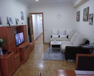 Living room of Flat for sale in Alcobendas  with Air Conditioner, Parquet flooring and Terrace
