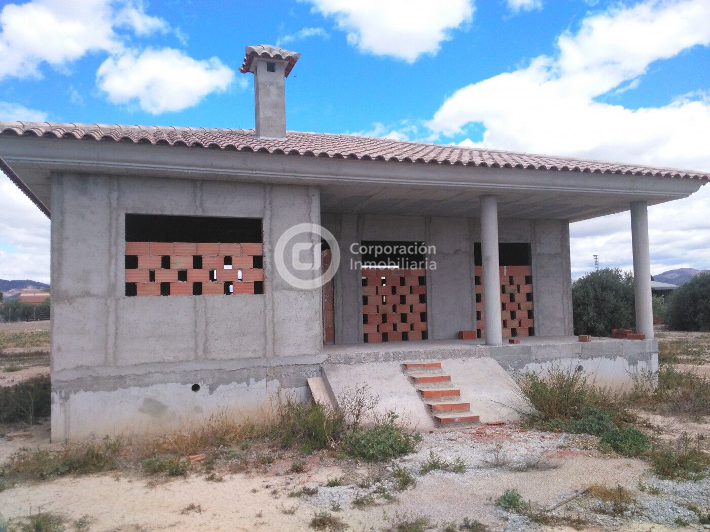 Vista exterior de Casa o xalet en venda en Lorca