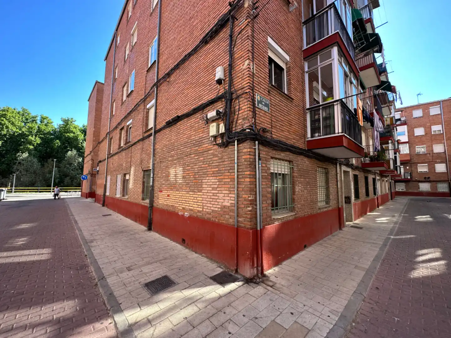 Exterior view of Flat for sale in Valladolid  with Heating and Furnished