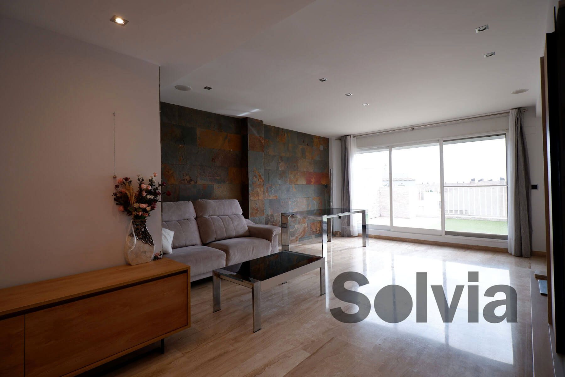 Sala d'estar de Apartament en venda en Náquera amb Aire condicionat, Calefacció i Terrassa