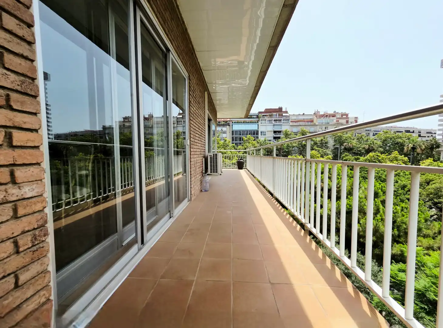 Terrace of Flat for sale in Barcelona  with Air Conditioner, Heating and Parquet flooring
