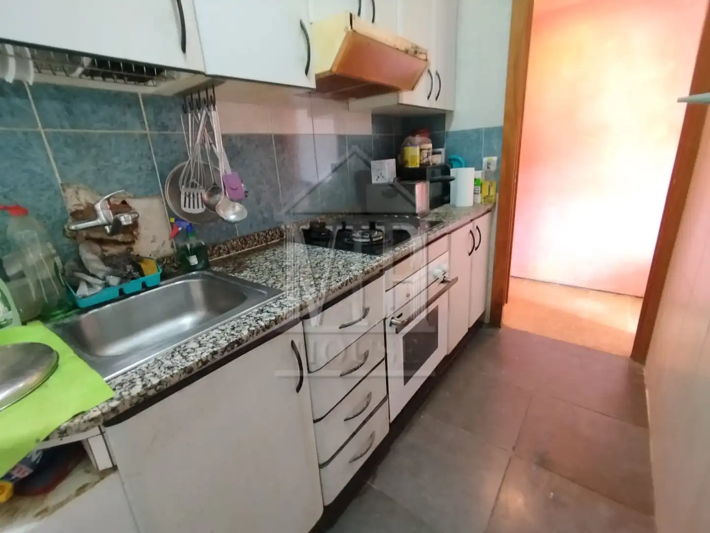 Cocina de Piso en venta en Badalona con Aire acondicionado, Calefacción y Amueblado