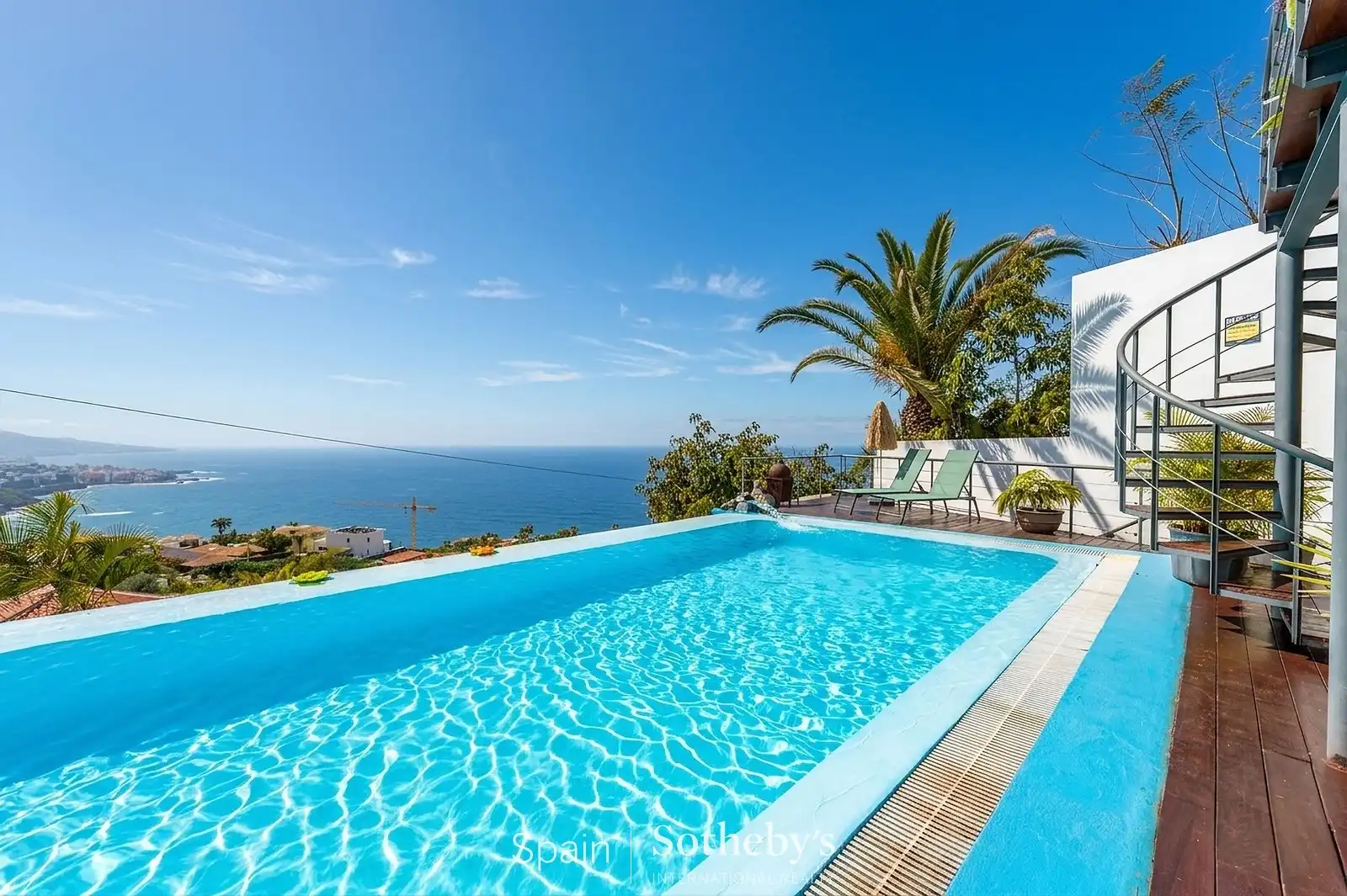 Piscina de Casa o xalet en venda en Santa Úrsula amb Aire condicionat, Calefacció i Jardí privat