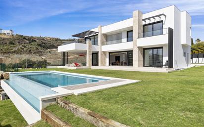Exterior view of House or chalet for sale in Benahavís  with Air Conditioner, Private garden and Terrace