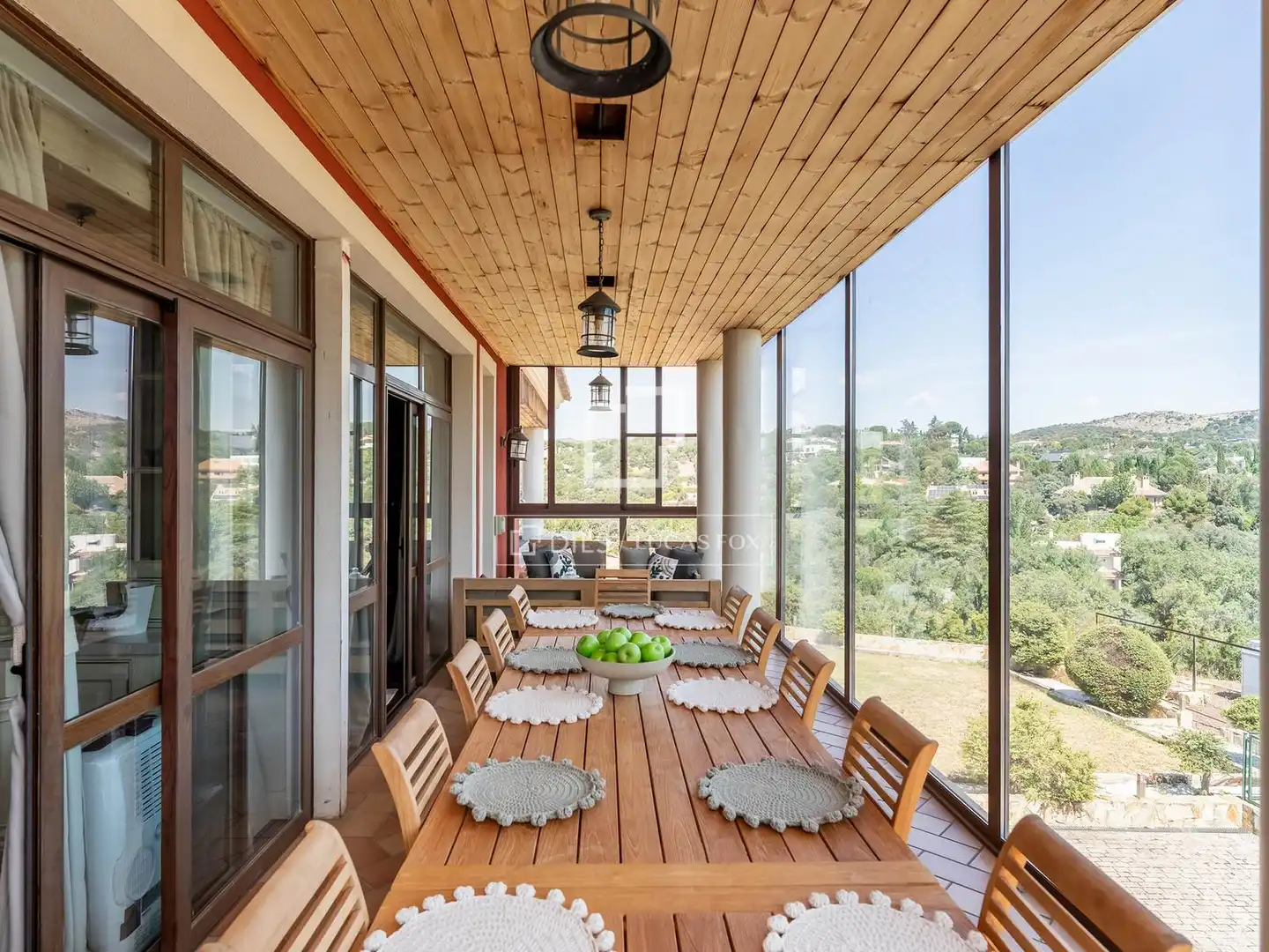Terraza de Casa o chalet en venta en Las Rozas de Madrid con Aire acondicionado, Calefacción y Jardín privado
