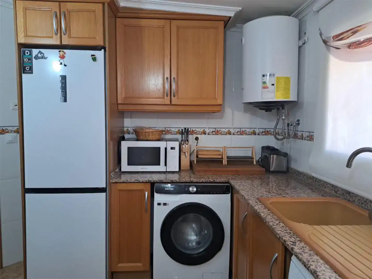 Kitchen of Attic for sale in Aldaia  with Air Conditioner and Balcony