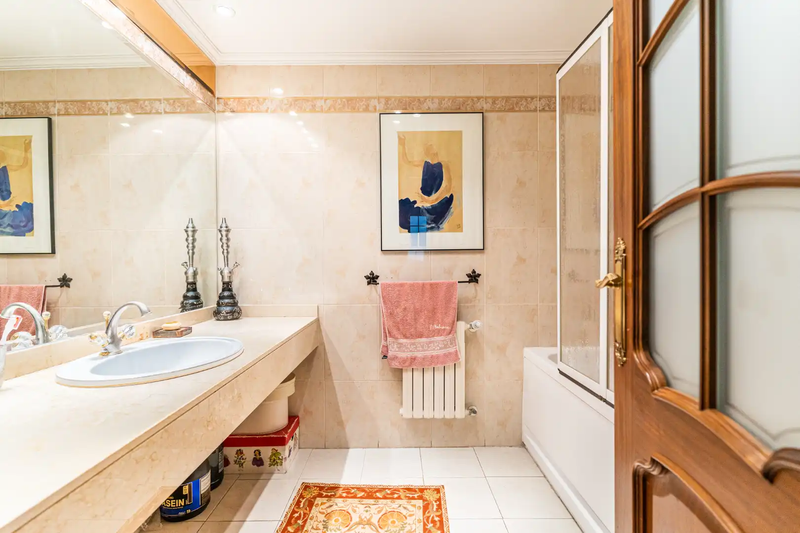 Baño de Casa o chalet en venta en Las Rozas de Madrid con Aire acondicionado, Calefacción y Jardín privado