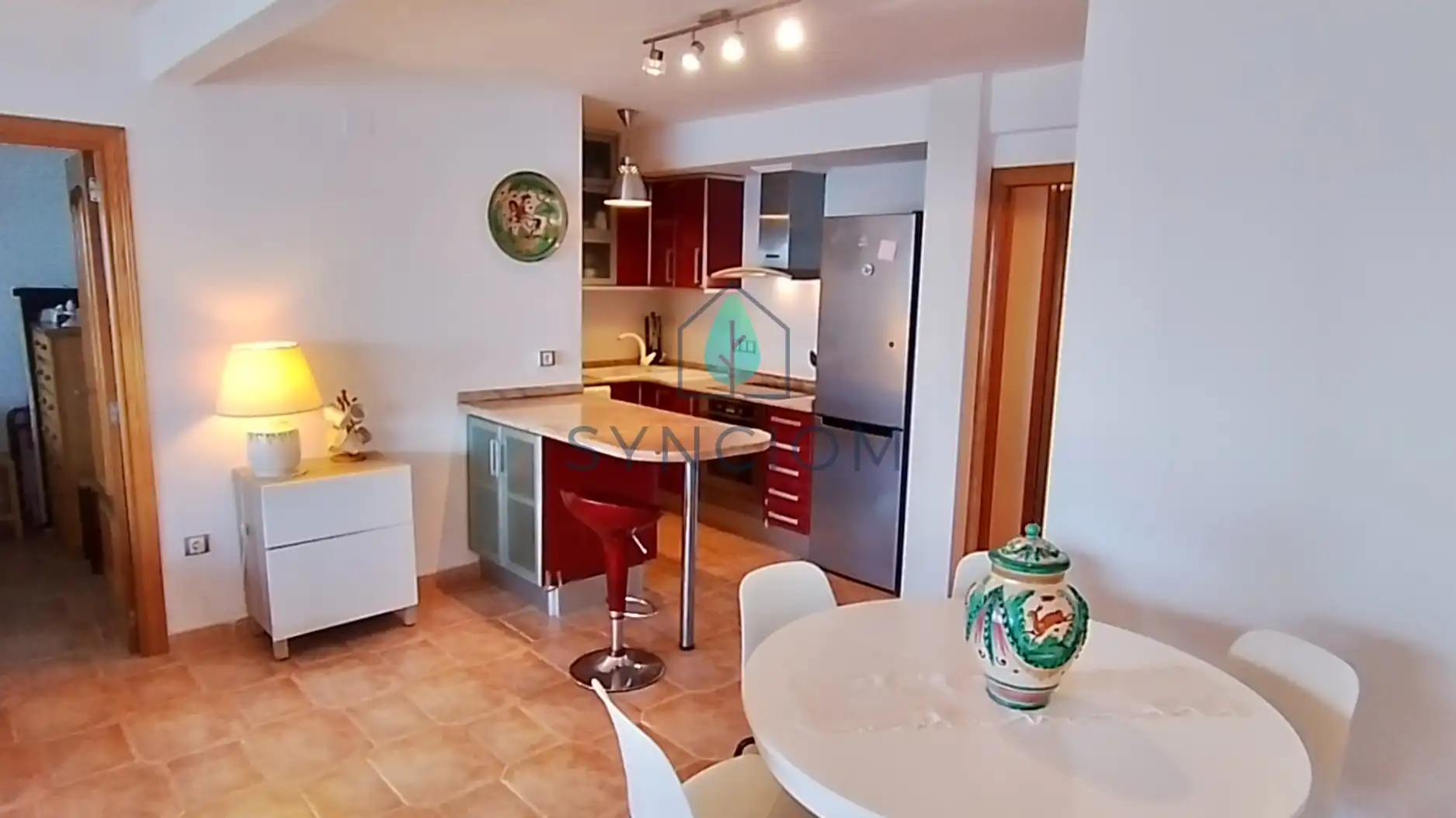 Cocina de Piso en venta en Sueca con Calefacción, Terraza y Trastero