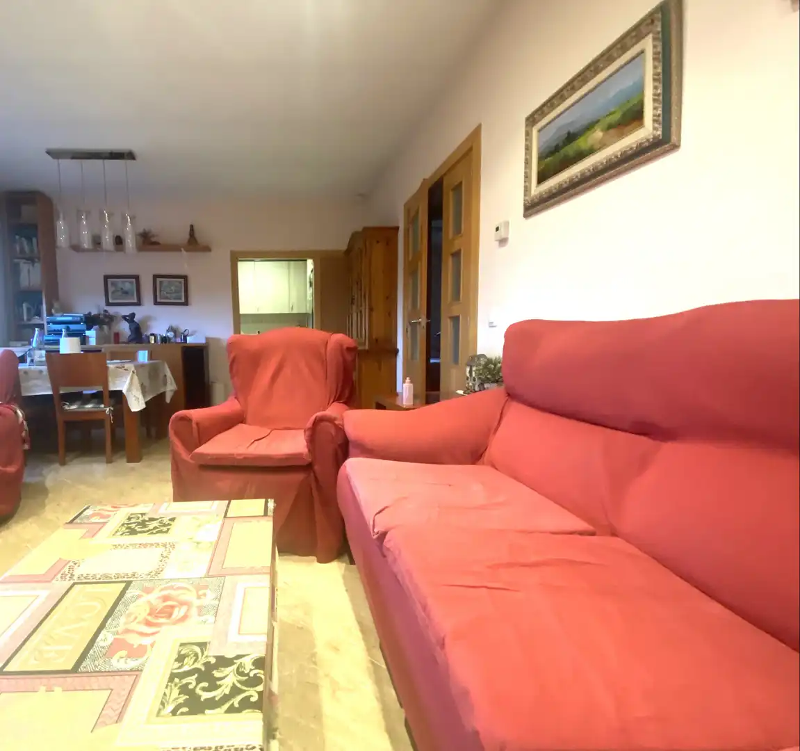 Sala d'estar de Casa o xalet en venda en Tordera amb Calefacció, Jardí privat i Terrassa