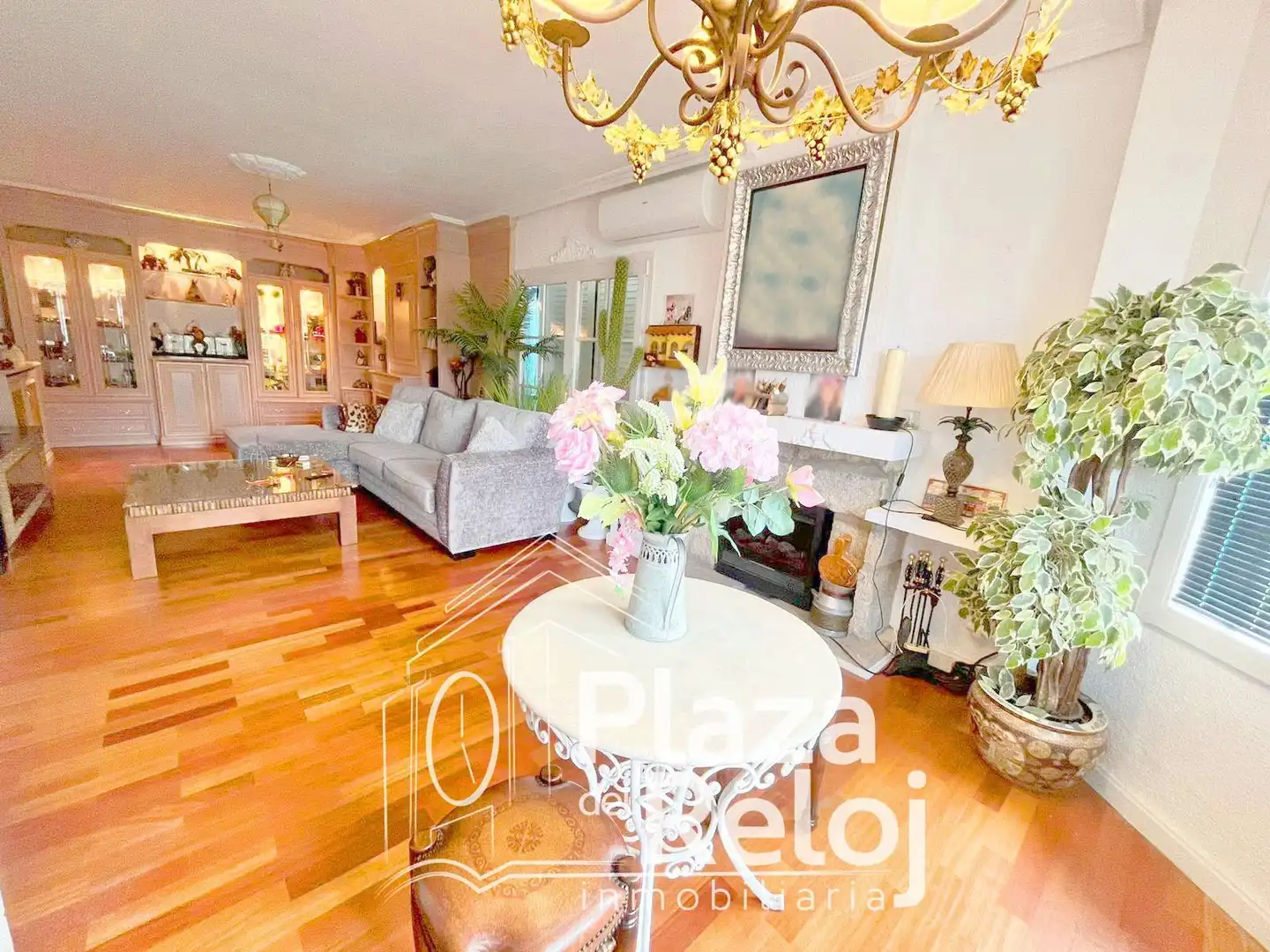Sala de estar de Casa o chalet en venta en Pepino con Aire acondicionado, Jardín privado y Terraza