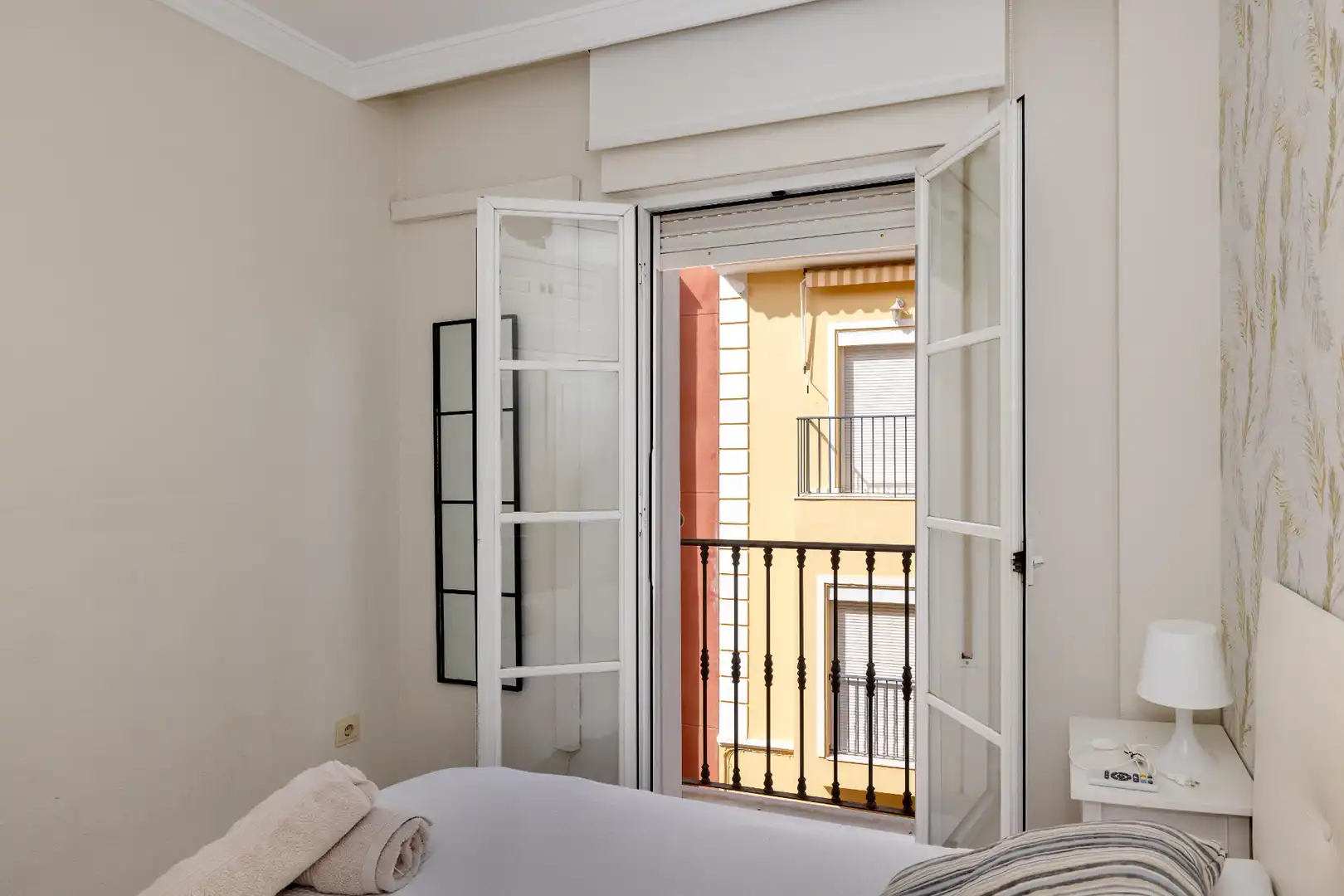 Bedroom of Flat for sale in Málaga  with Air Conditioner, Heating and Storage room