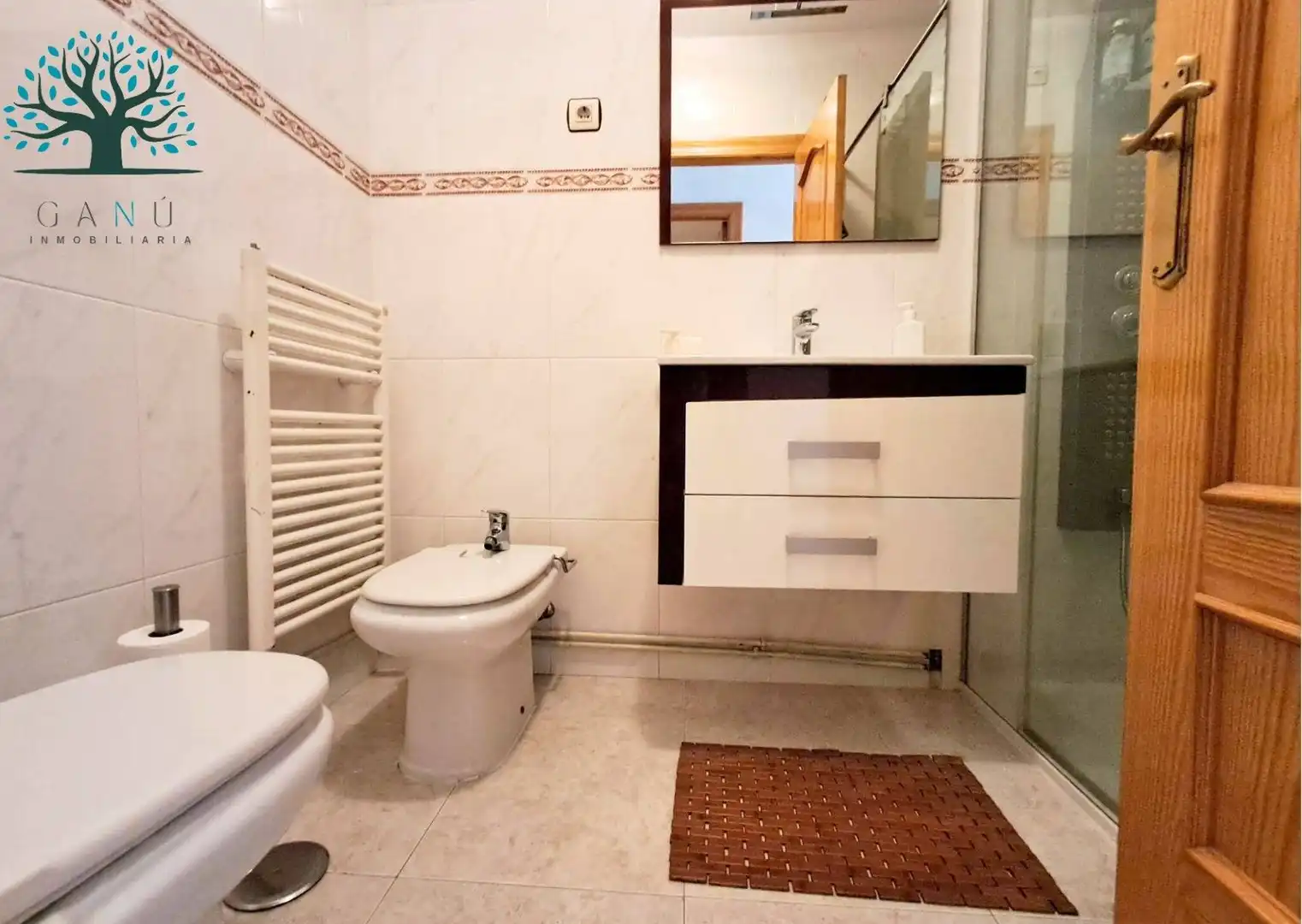 Bany de Dúplex en venda en Mazarrón amb Aire condicionat, Jardí privat i Terrassa