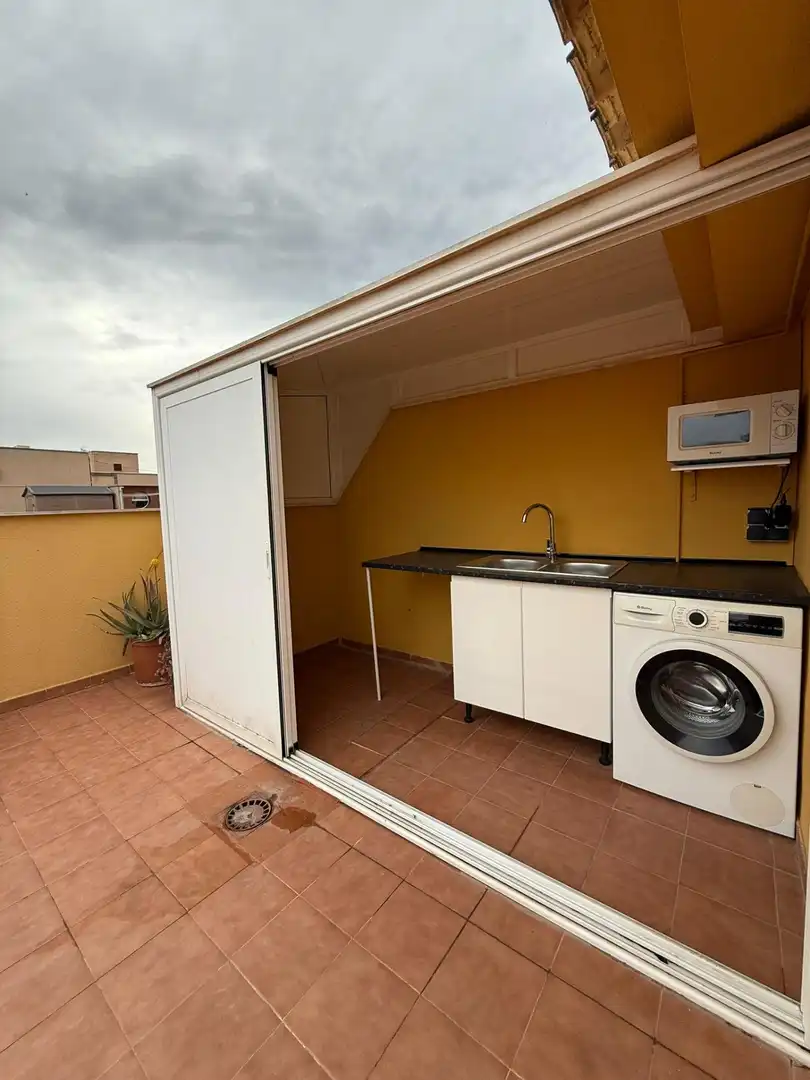 Balcony of Attic for sale in Murcia  with Air Conditioner, Terrace and Storage room