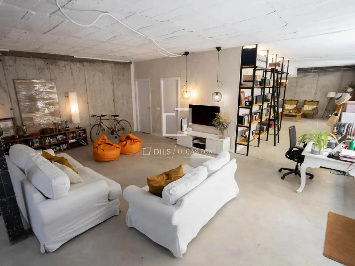 Wohnzimmer von Country house zur Miete in Majadahonda mit Klimaanlage, Heizung und Privatgarten