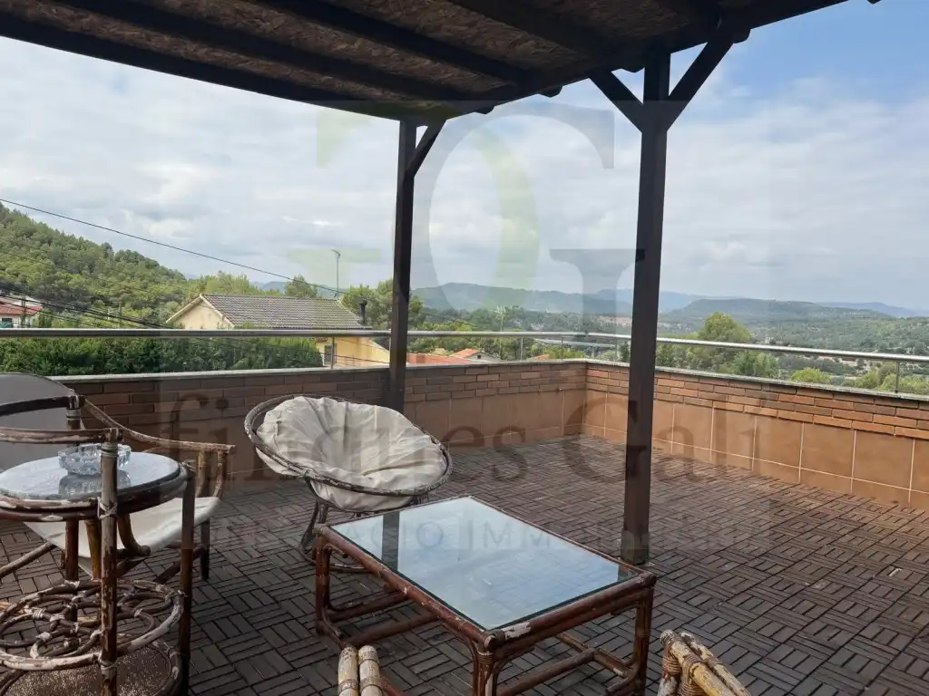 Terrace of Houses for sale in El Pont de Vilomara i Rocafort  with Air Conditioner, Private garden and Terrace
