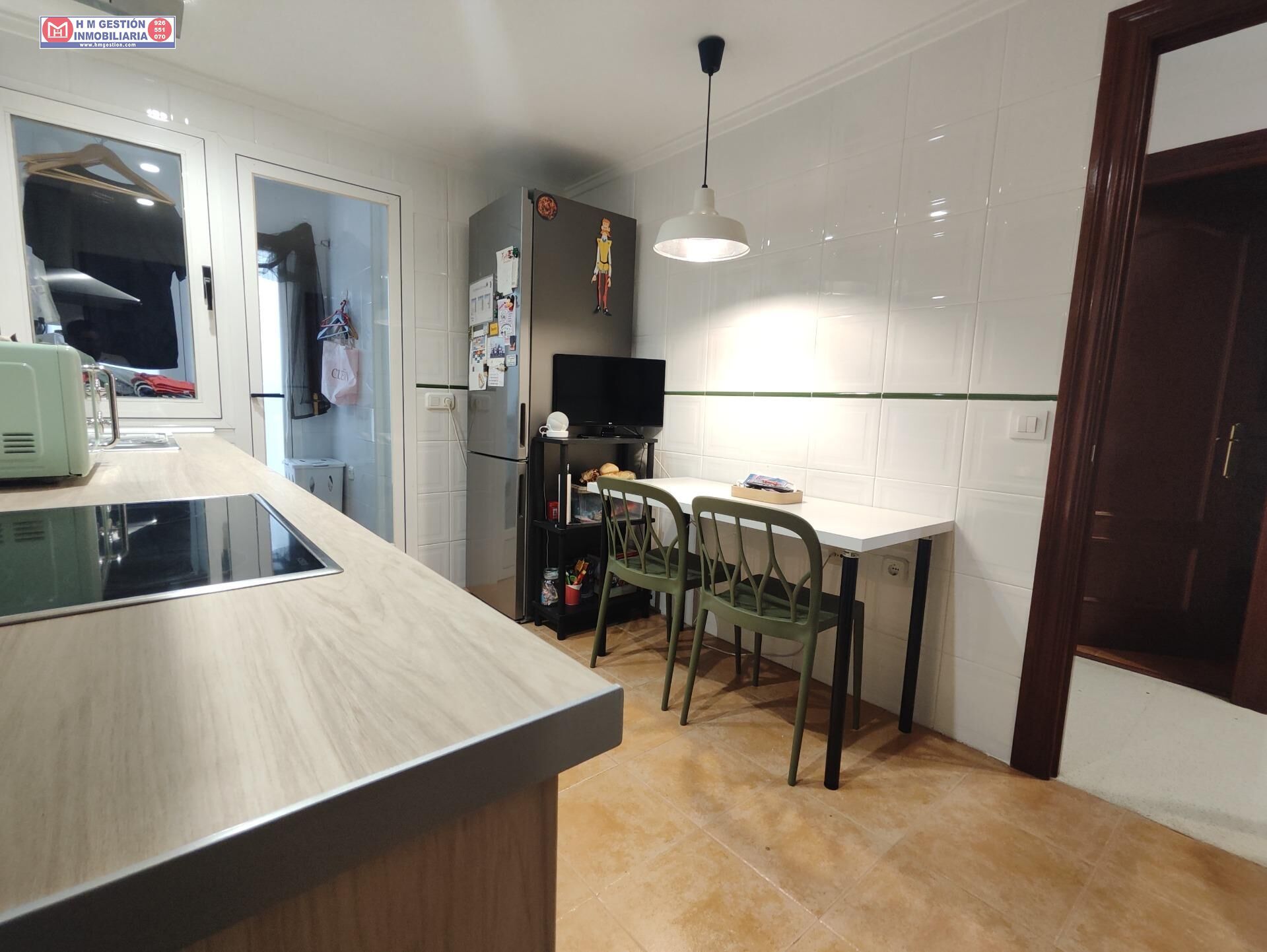 Kitchen of Flat for sale in Alcázar de San Juan  with Air Conditioner, Heating and Terrace