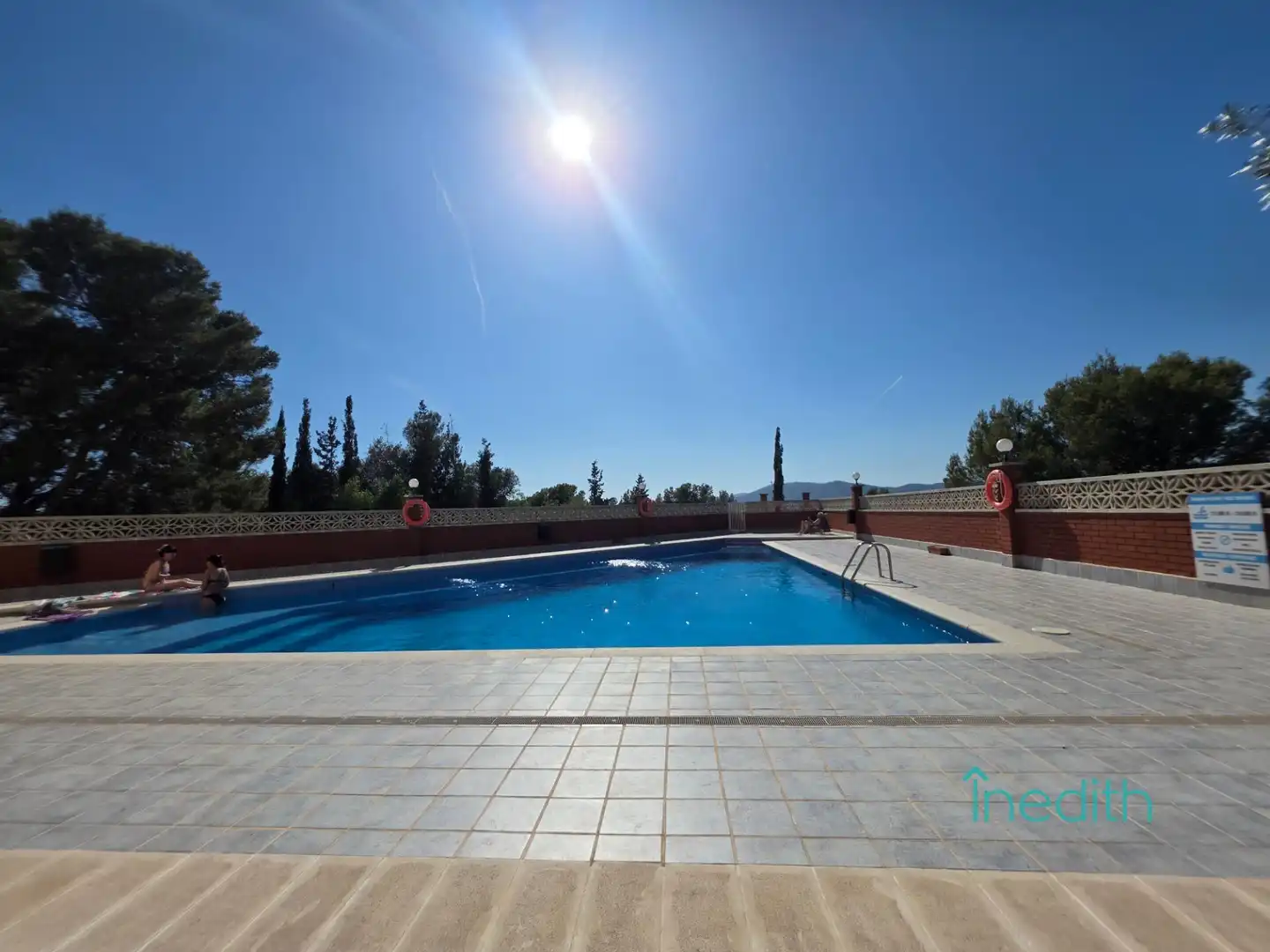 Schwimmbecken von Wohnung zum Verkauf in Sant Pere de Ribes mit Klimaanlage, Heizung und Terrasse