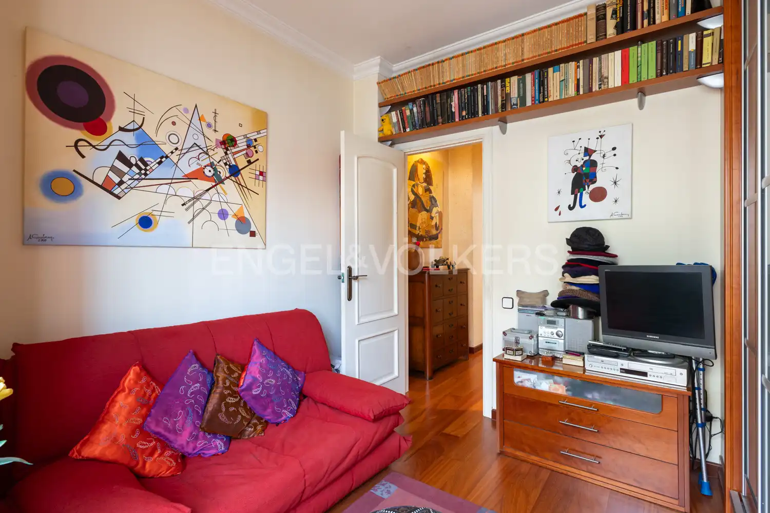 Sala de estar de Piso en venta en Valencia con Aire acondicionado, Calefacción y Parquet